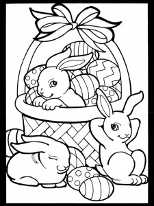 Freebie: Easter Rabbits and Basket 