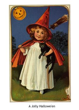 Freebie: Vintage Halloween Postcards