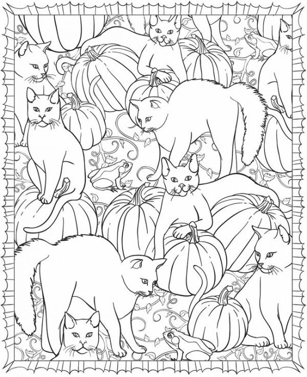 Freebie: Halloween Coloring Page