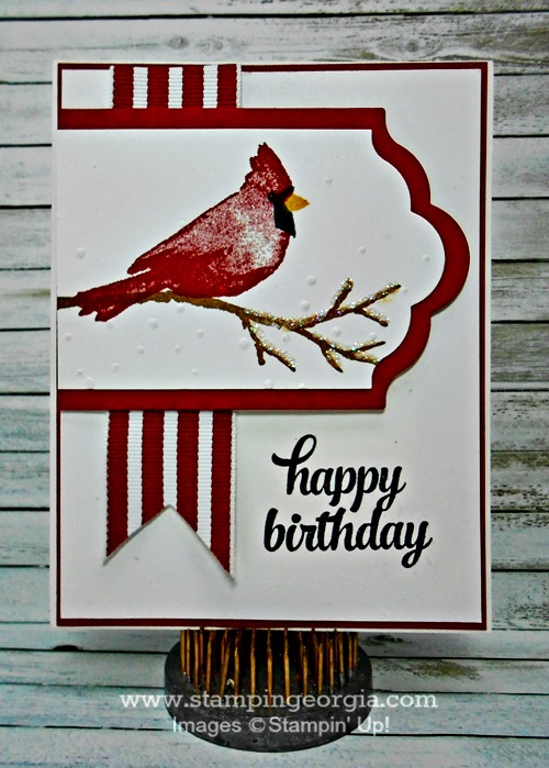 Project: Winter Themed Birthday Card