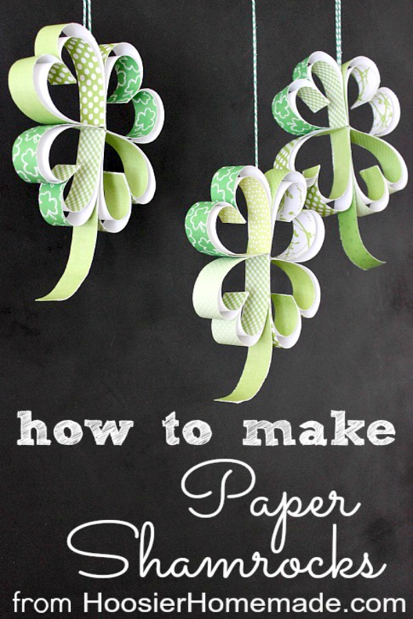 Project: 3D Paper Shamrocks