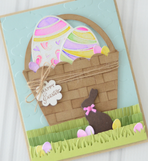 Project: Die Cut Easter Basket Card