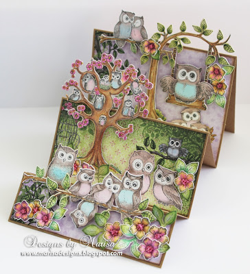 Inspiration: Owl Step Card