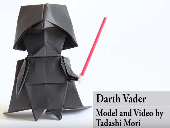 Project: Origami Darth Vader