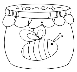 Freebie: Honey Pot Digi Stamp