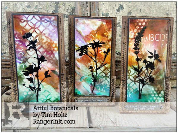 Technique: Floral Cards with Alcohol Inks