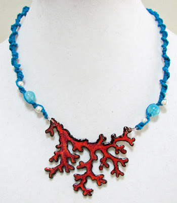 Project: Stamped Coral Necklace