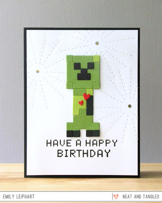 Project: Minecraft Creeper Card