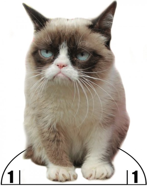 Freebie: Grumpy Cat Paper Doll