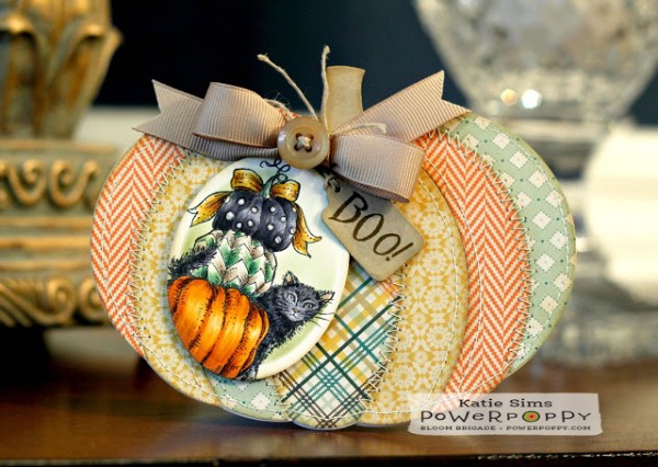 Project: Pumpkin Shaped Card