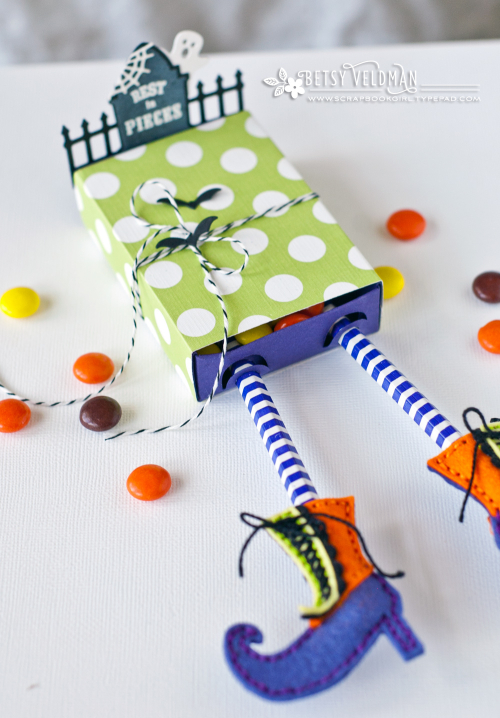 Project: Witch Legs Halloween Treat Box