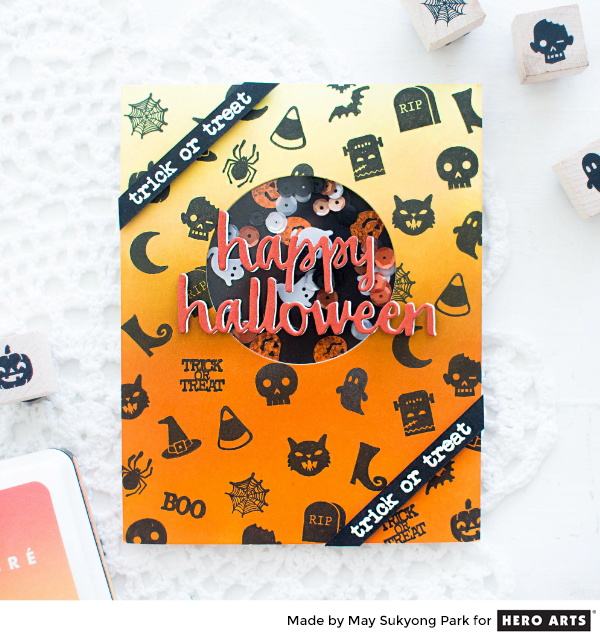 Project: Halloween Shaker Card