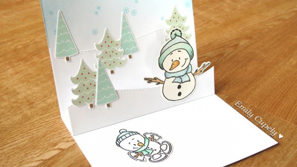 Project: Snowman Pop Up Card