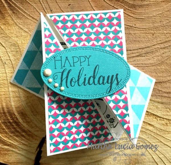 Project: Gate Fold Twist Holiday Card