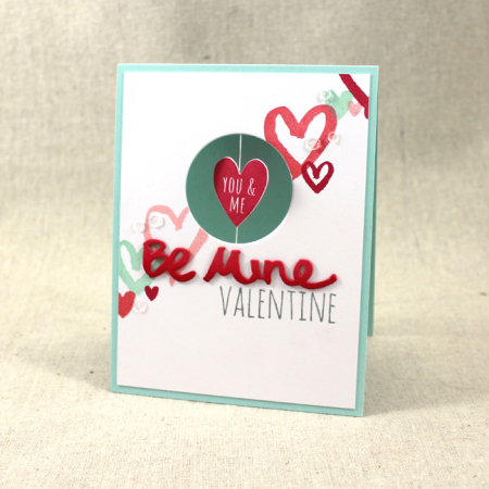 Project: Valentine;s Day Spinner Card