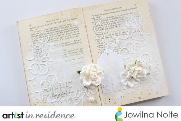 Project: White on White Journal Page