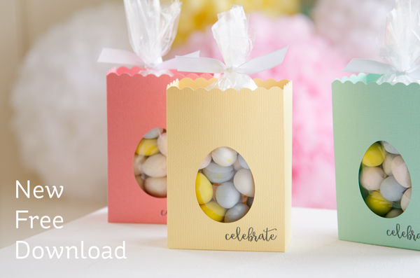 Freebie: Easter Treat Box SVG File