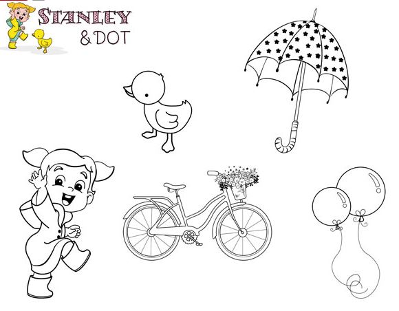 Downloads: 5 Spring Digital Stamps