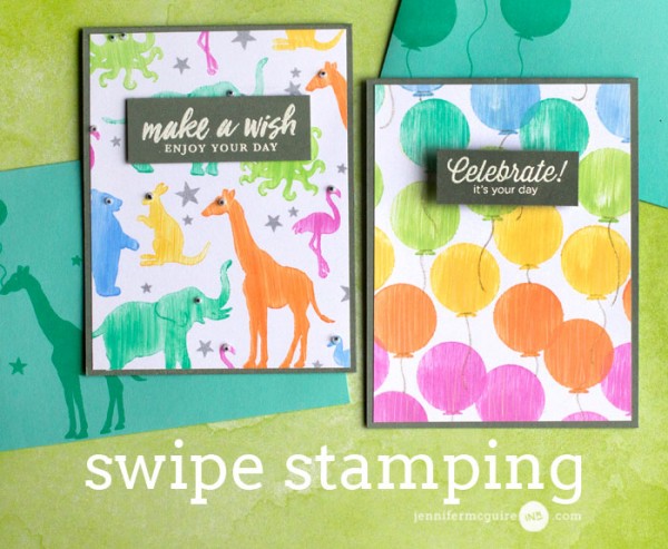 Technique: Swipe Stamping