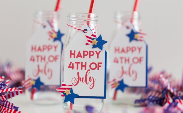 Project: 4th of July Drink Tags