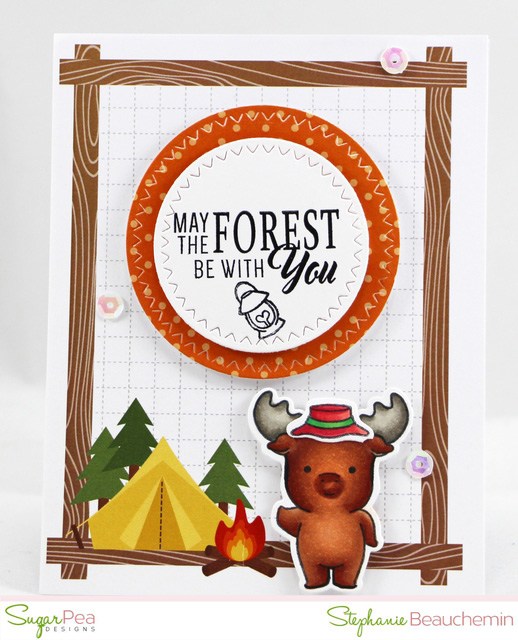 Project: Forest Moose Card