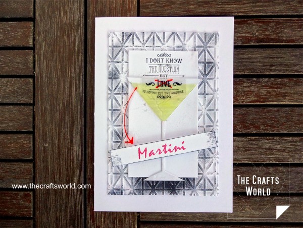 Project: Funny Martini Card