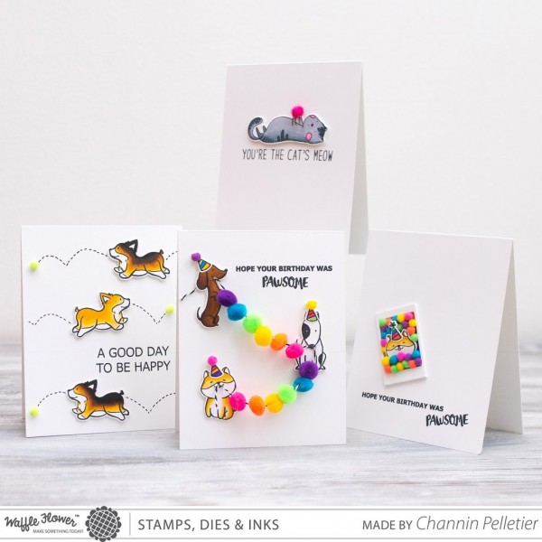 Projects: Pom Pom Pet Cards