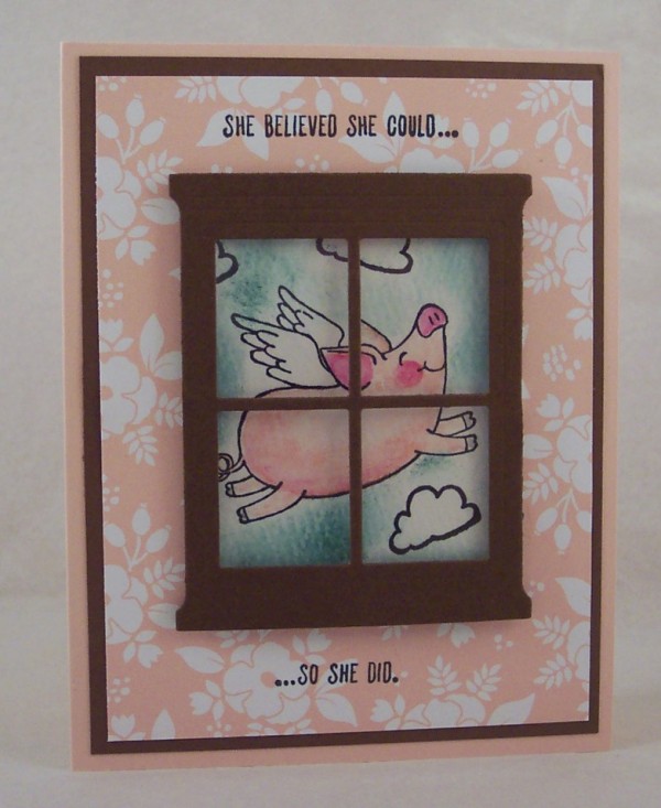 Project: When Pigs Fly Card