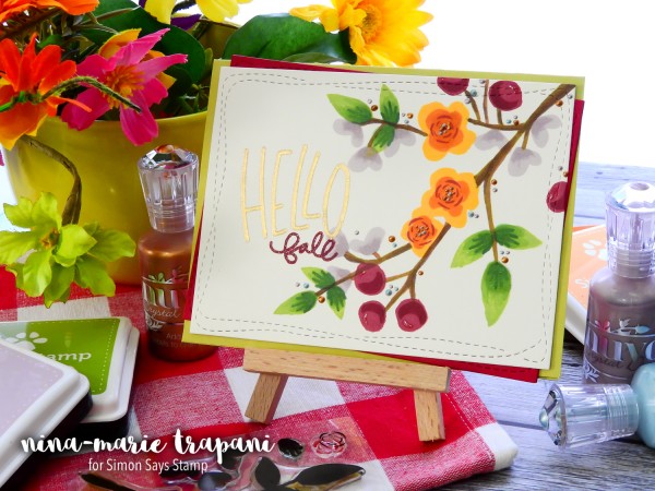 Tip: Using Spring Stamps for Fall