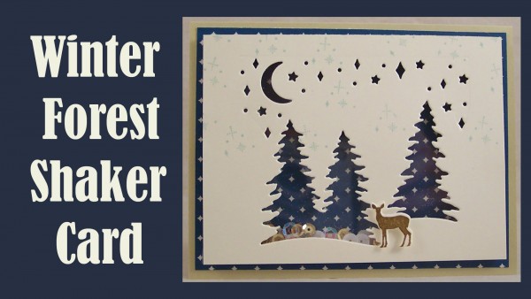 Project: Winter Trees Easy Shaker Card