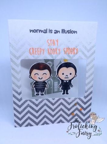 Inspiration: Addams Family Cards