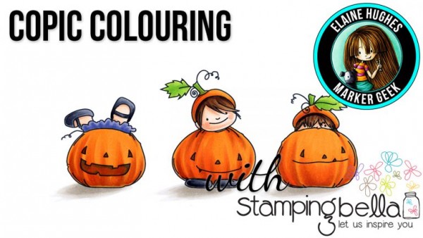 Tip: Coloring Pumpkin Stamps with Copic Markers