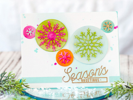 Technique: Faux Epoxy Card Embellishments