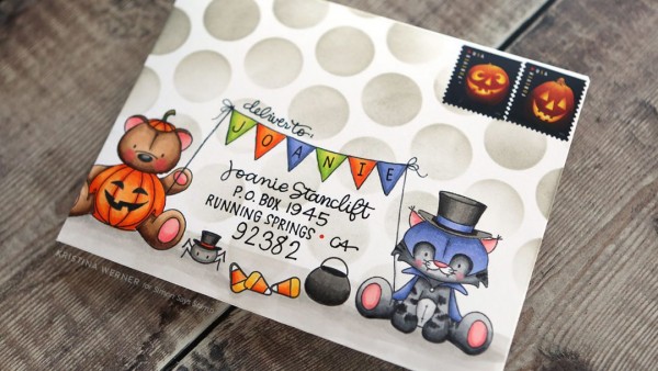 Project: Stamped Halloween Envelope