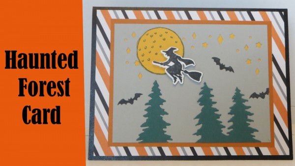 Project: Haunted Forest Halloween Card