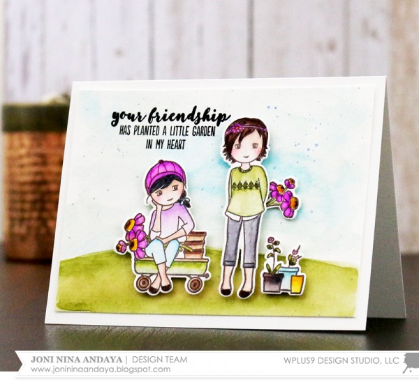 Inspiration: Water Colored Card Background for Smart Girls