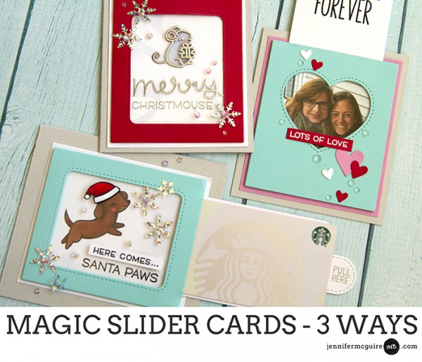 Projects: 3 Different Magic Slider Cards