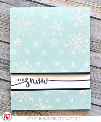 Project: Let it Snow Card