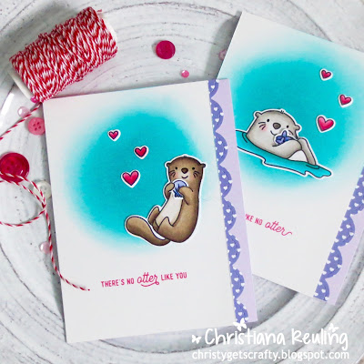 Projects: Otter Valentine Cards