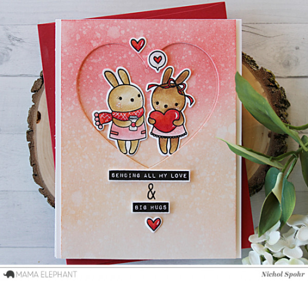 Project: Valentine Card with Blending Techniques 