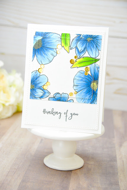 Project: Flower Frame Card