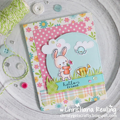 Project: Gardening Bunny Card