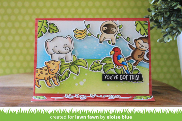 Jungle Easel Card