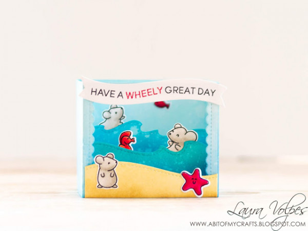 Beach Mice Shadow Box Car