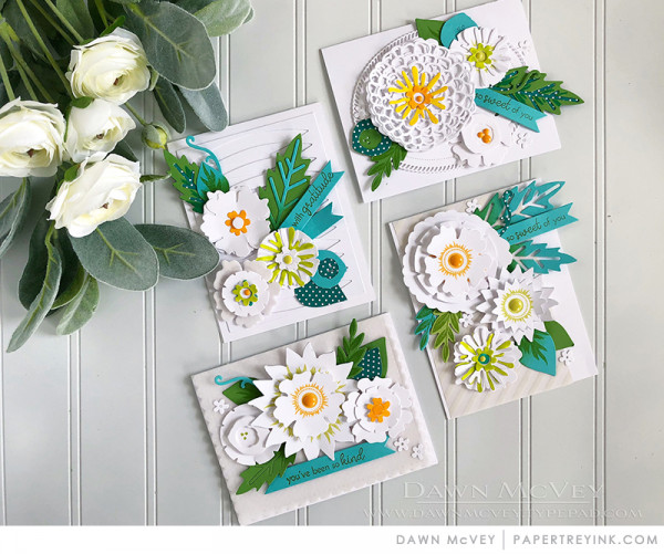 Reverse Flower Cards