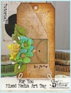 Project: Mixed Media Tag