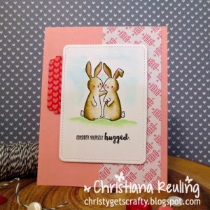 Project: Water Colored Bunnies Valentine Card