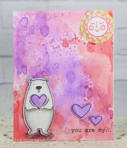 Project: You are My Sunshine Bear Card