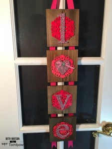 Project: Wooden Love Banner