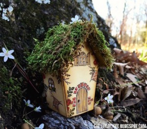 Project: 3D Paper Fairy or Hobbit House